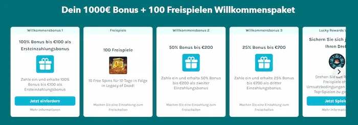 Lucky Day Anmeldung boni
