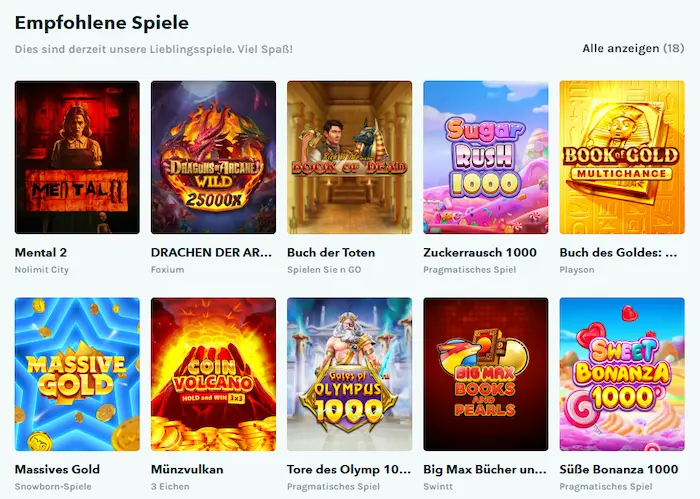 Lucky Day Casino spiele